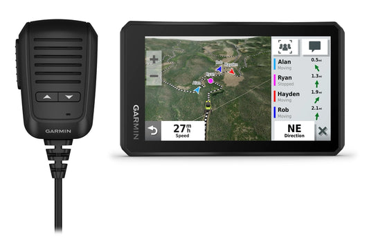 Garmin Tread 5.5 Powersport Navigator with Group Ride Radio Customizable for Snowmobiles